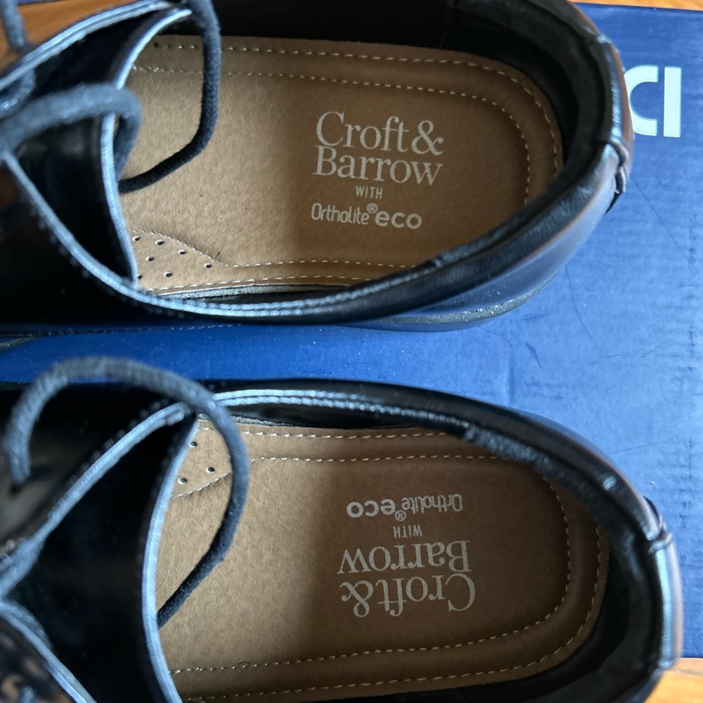 Men’s Croft and Barrow Dress Shoes, size 8.5. - Picture 7 of 7